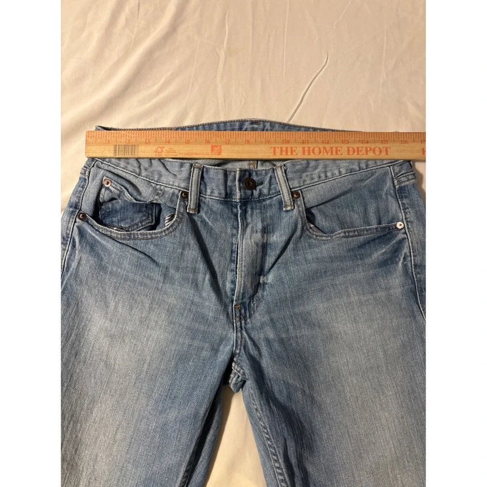 Bonobos Straight Leg slim‎ Jeans Mens 32/34 Light Wash Excellent Denim Casual